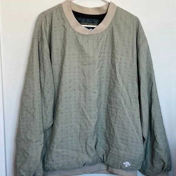 Plaid Descente Pullover - Picture 1 of 2